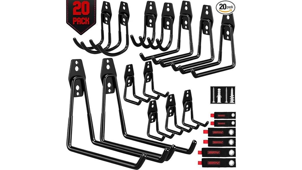 heavy duty storage hooks