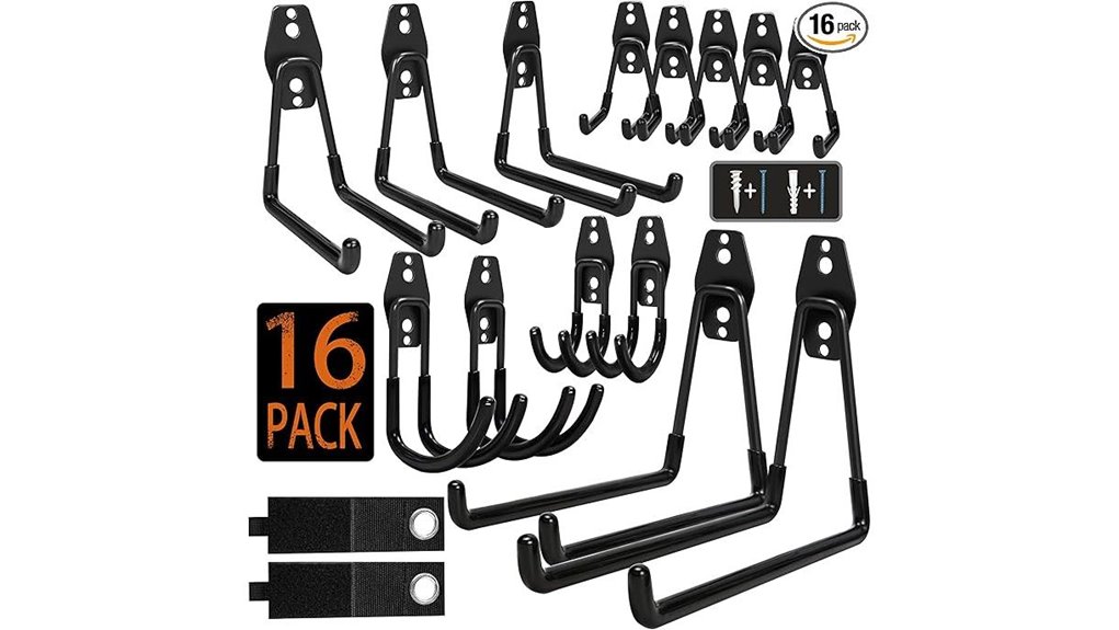 heavy duty storage hooks