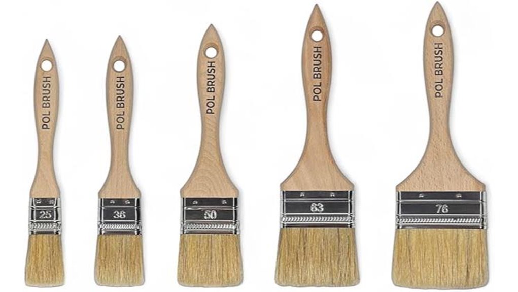 high quality flat brushes