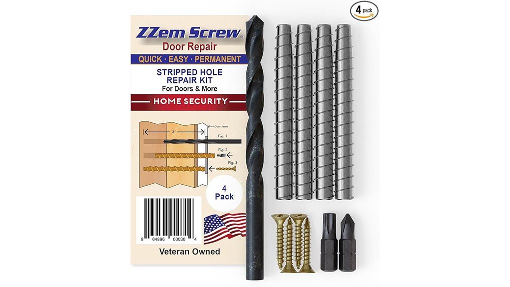 hinge screw repair kit