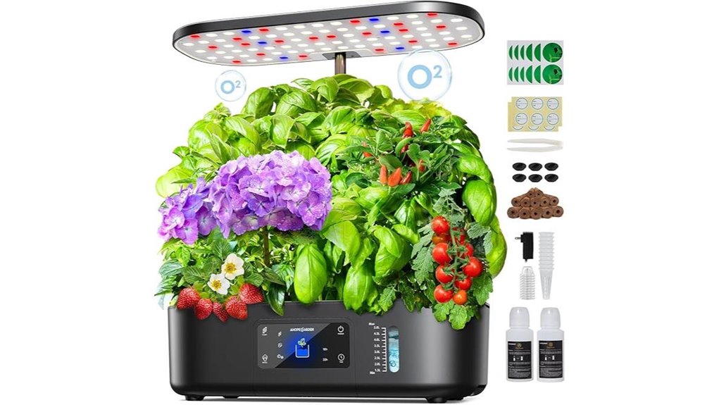 hydroponics kit with light