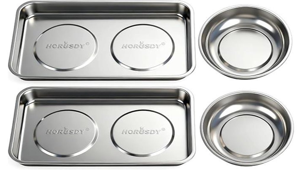 magnetic parts tray set