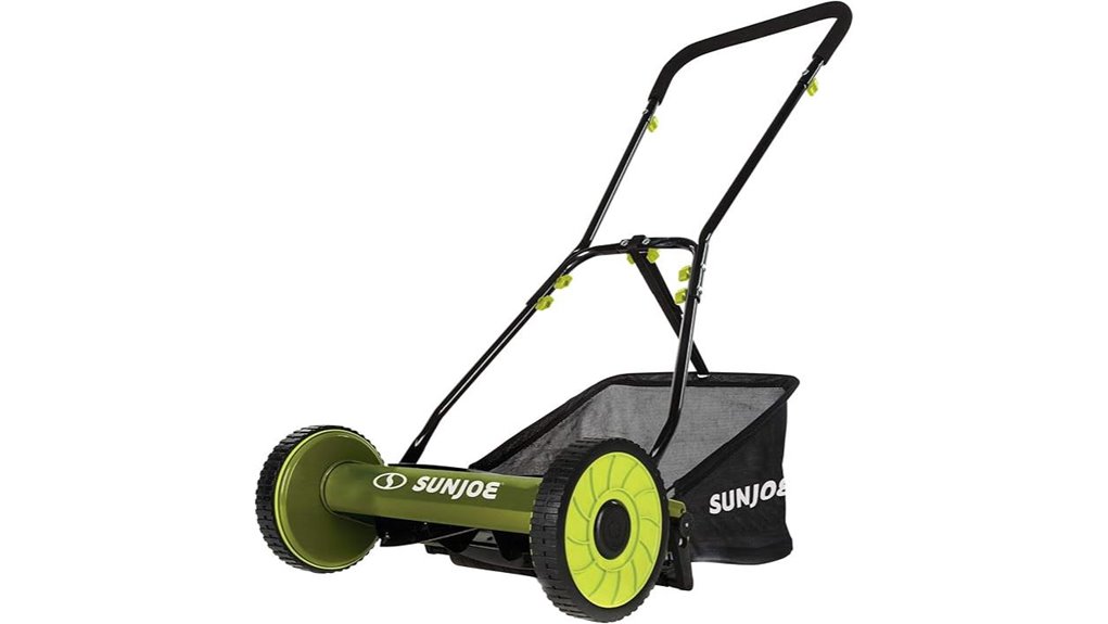 manual reel lawn mower