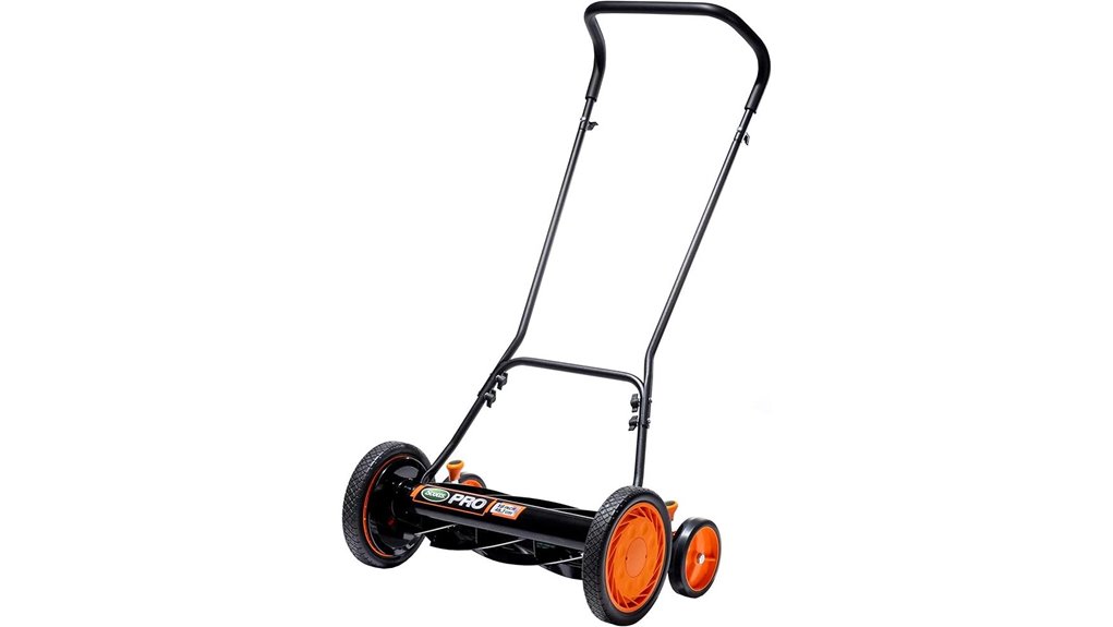 manual reel lawn mower