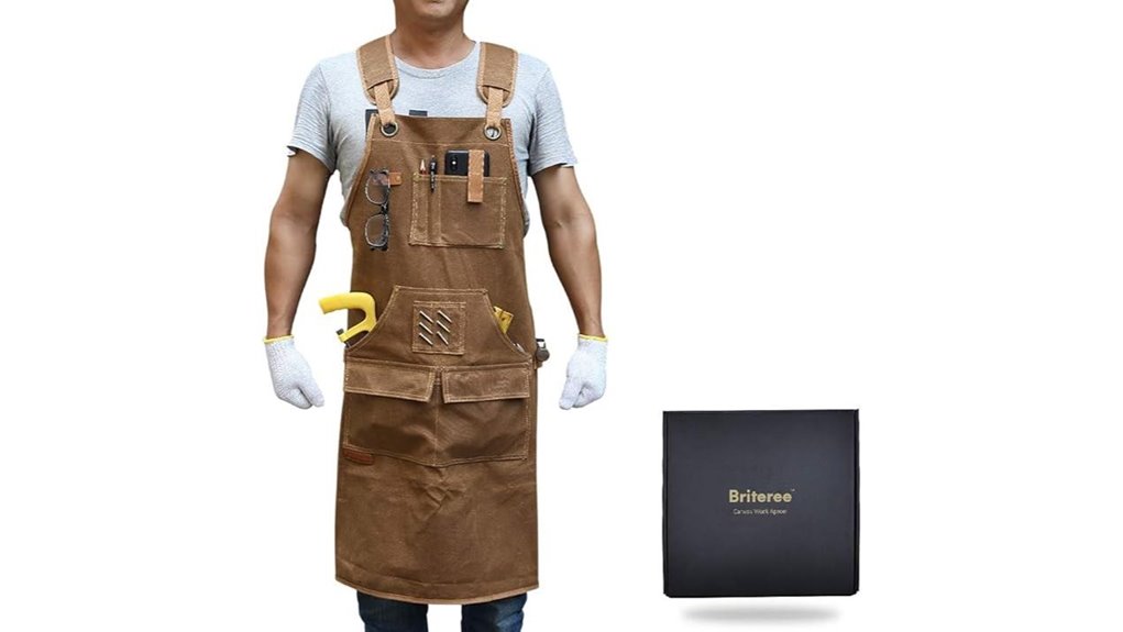 men s woodworking apron pockets