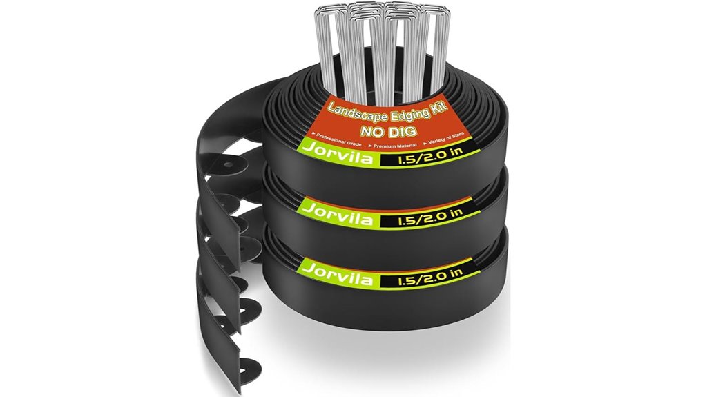 metal spikes garden borders