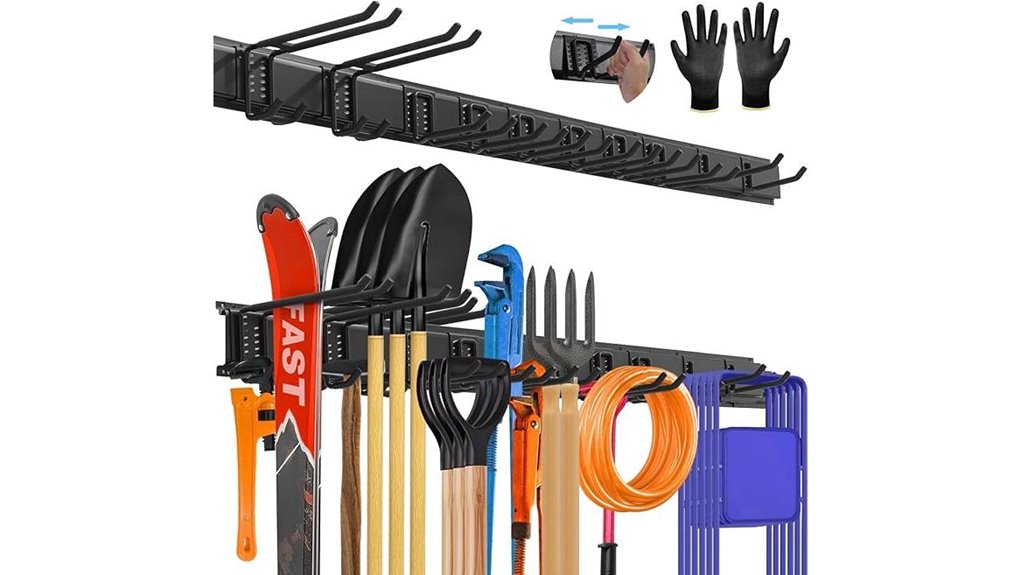 metal wall tool organizer
