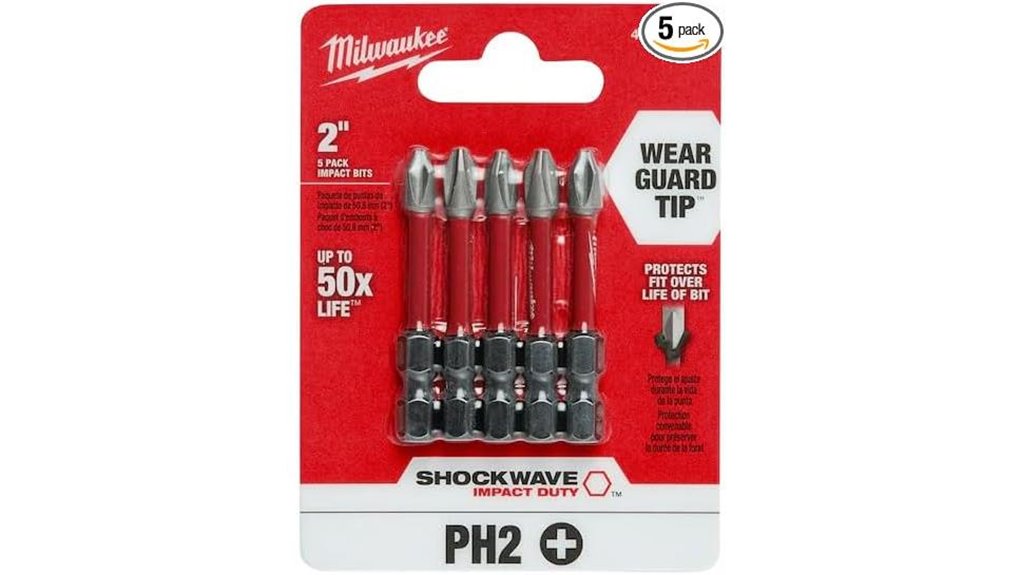 milwaukee phillips power bits