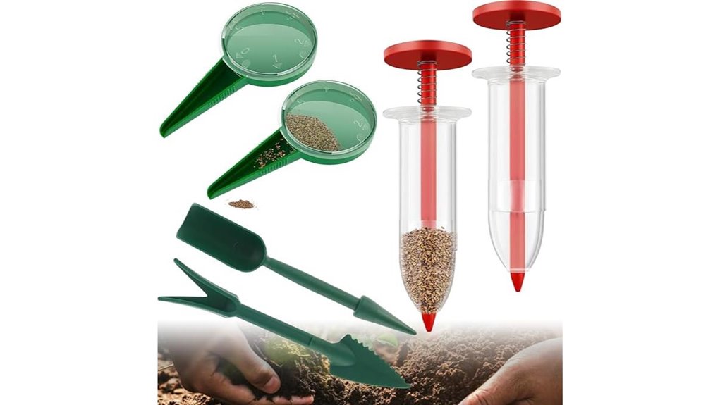 mini seed spreader set