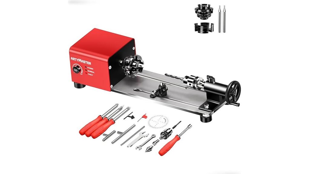 mini wood lathe machine