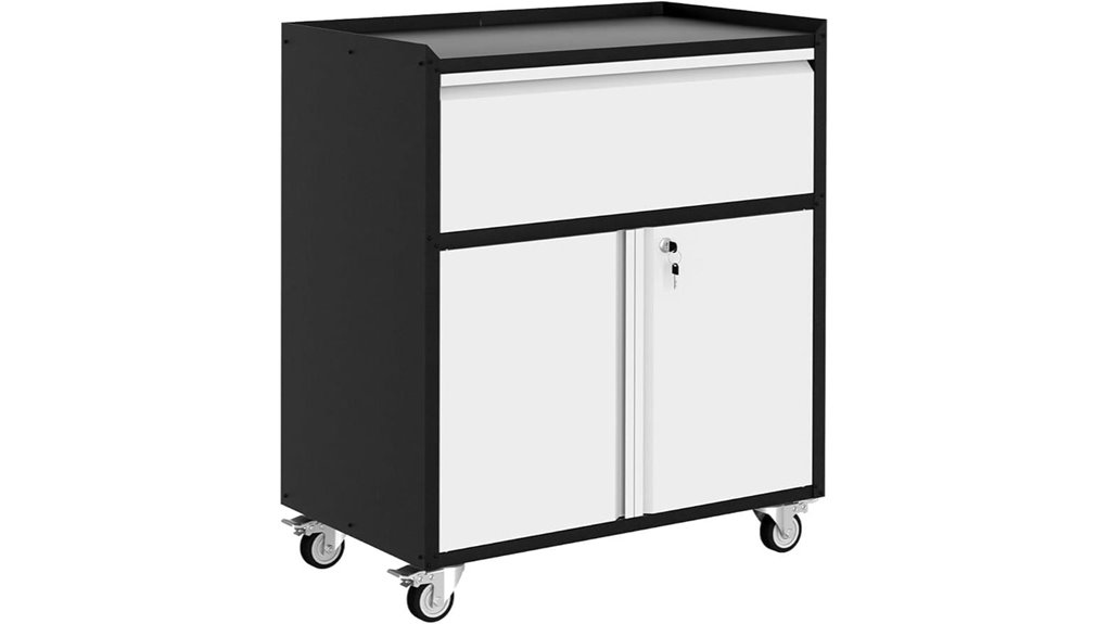 mobile lockable tool storage