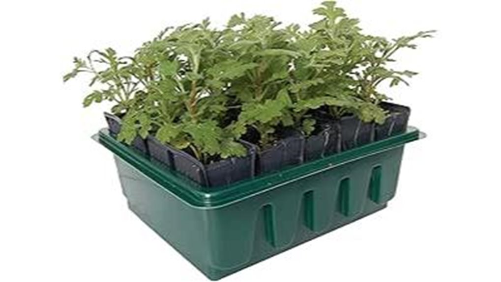 multi color planting trays