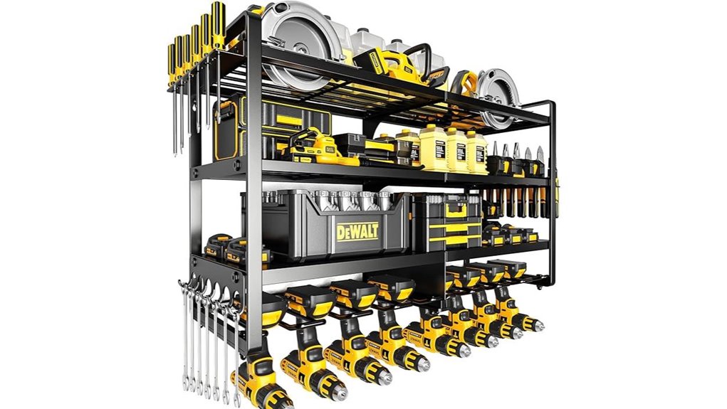 multi layered tool storage