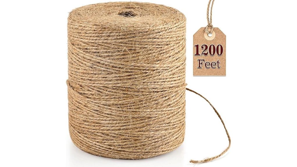 natural jute twine rolls