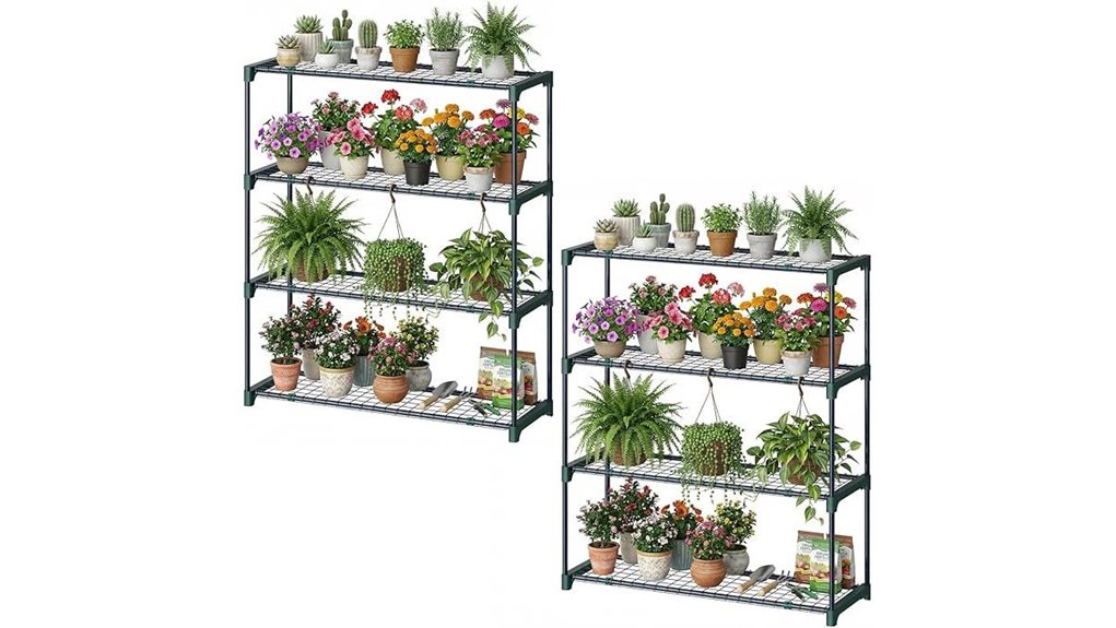 ohuhu greenhouse shelving units