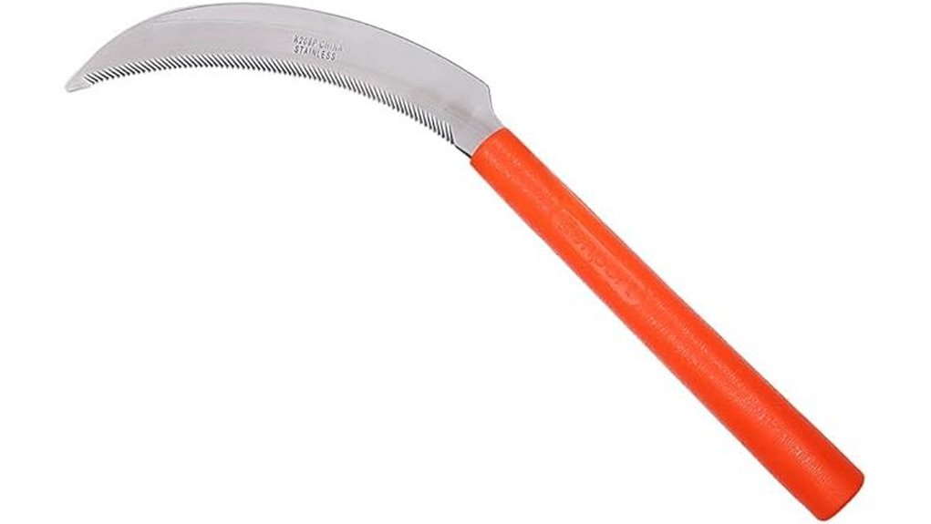 orange harvest sickle blade