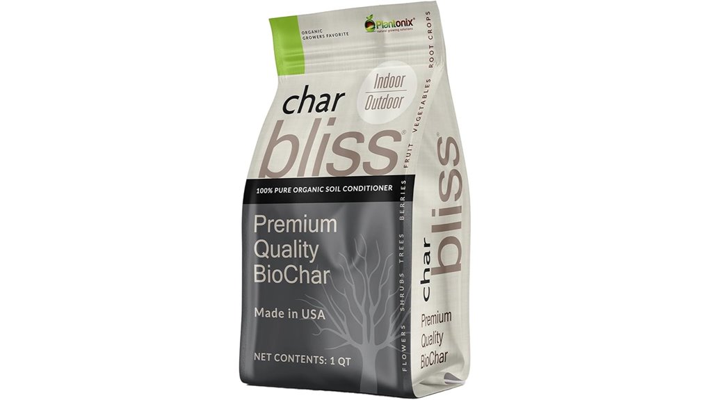 organic biochar soil amendment