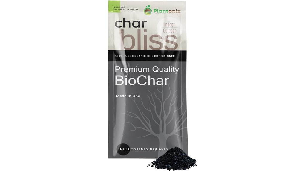 organic biochar soil amendment