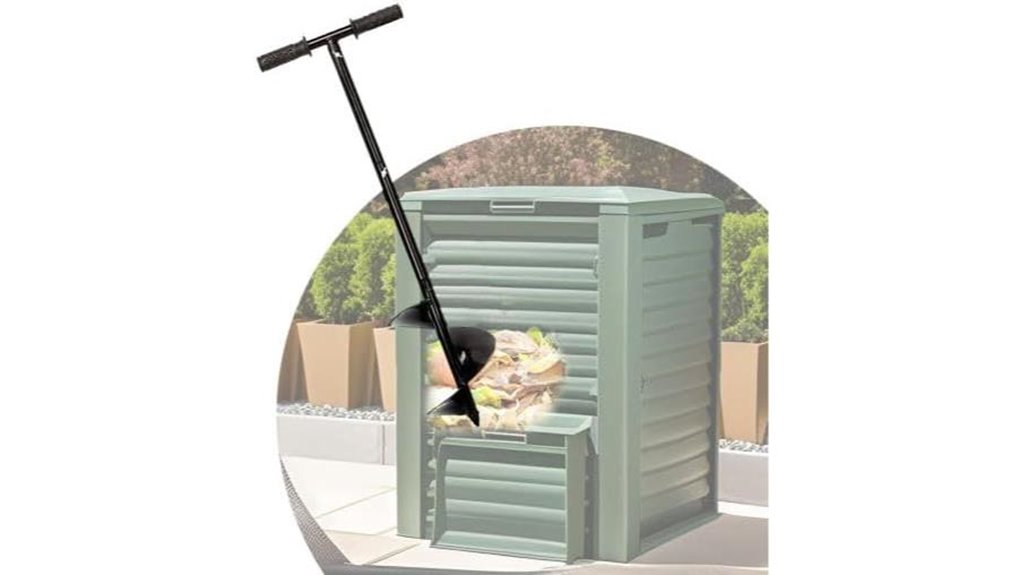 outdoor compost aerator tool