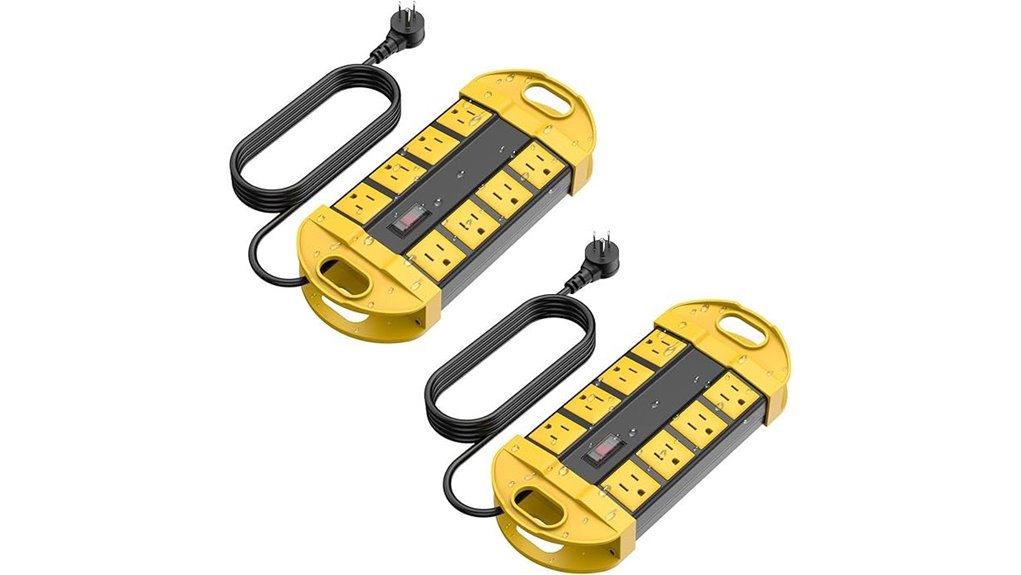 outdoor power strip plugs