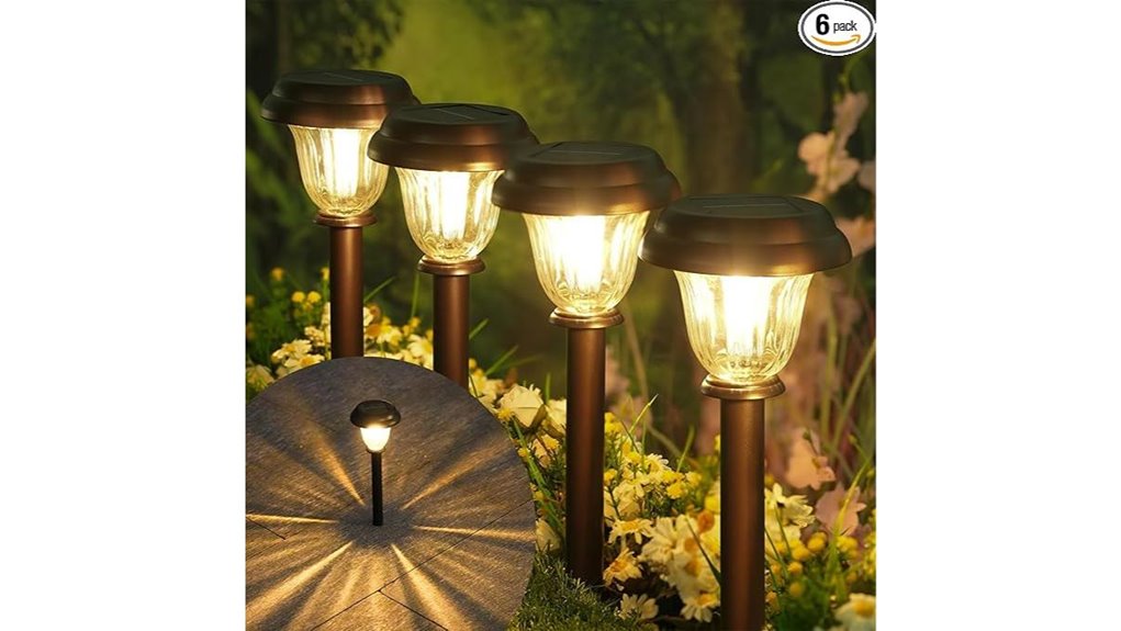 outdoor solar pathway lights