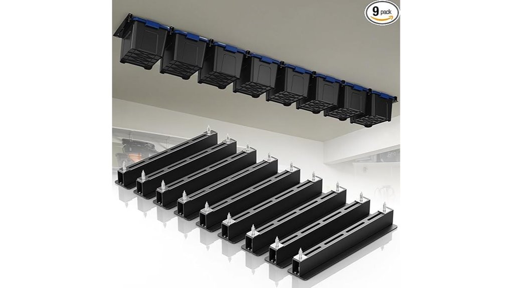 overhead storage for bins