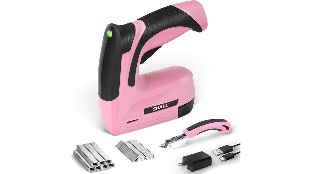 pink electric staple gun