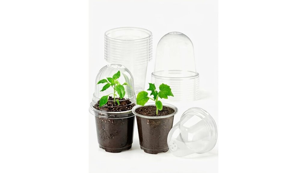 plastic nursery pots set