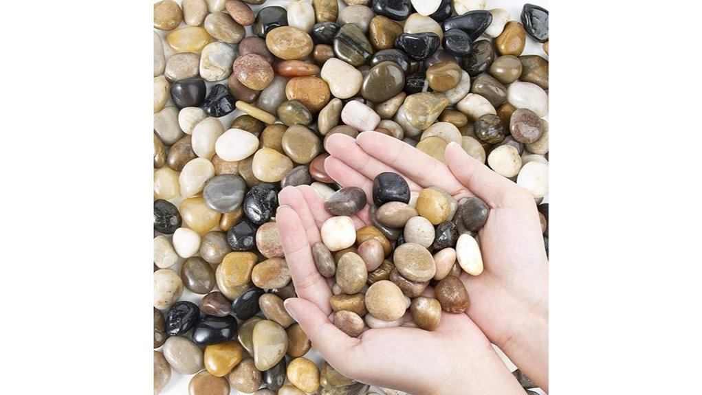 polished gravel two pounds