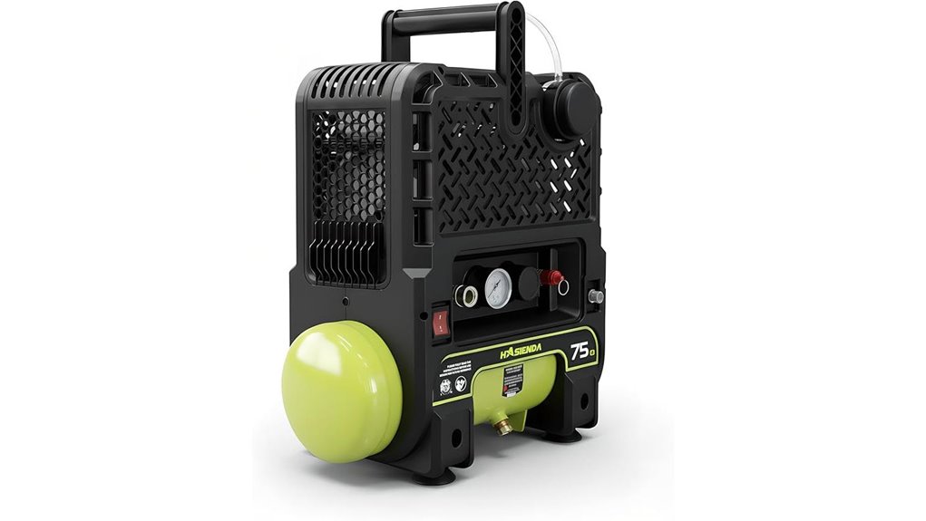 portable air compressor unit
