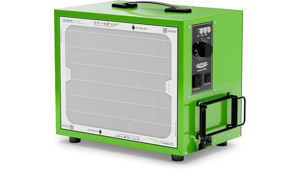 portable air filtration system