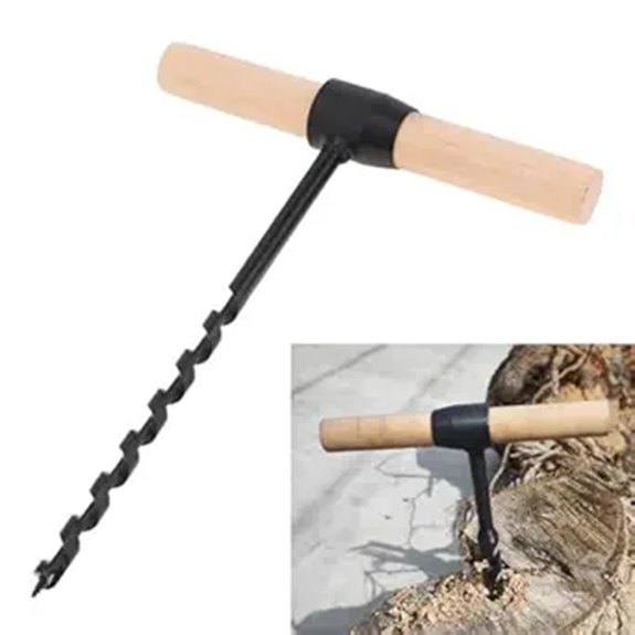 portable wood drilling tool