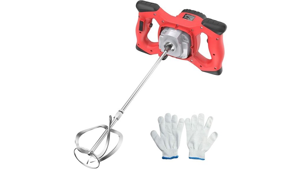 powerful electric cement mixer