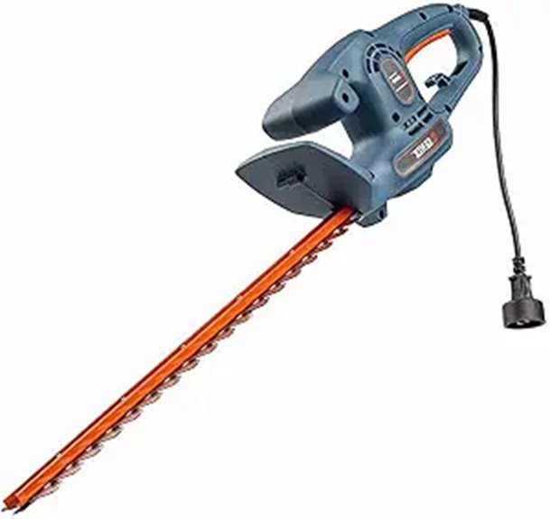 powerful electric hedge trimmer