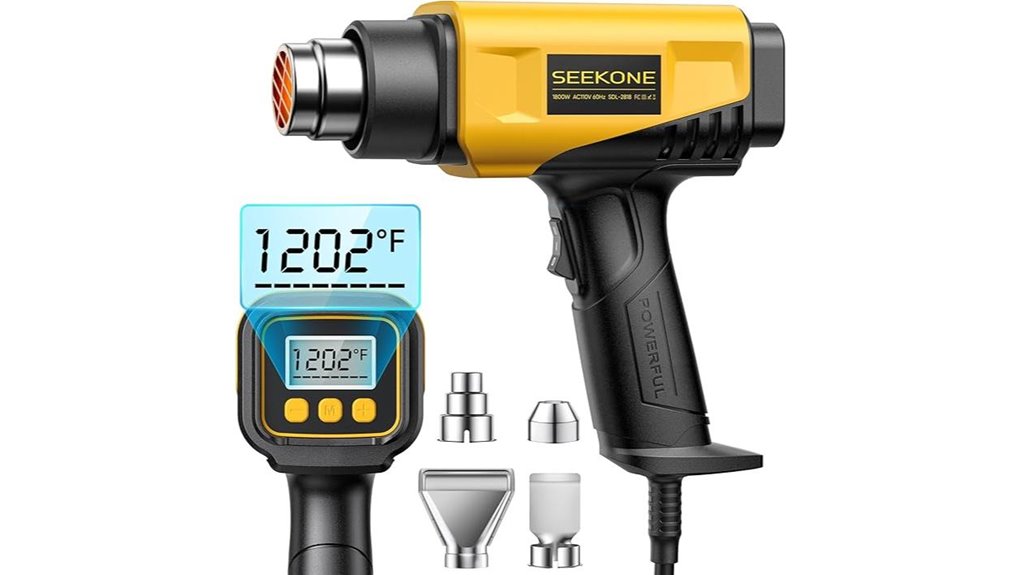 powerful heat gun control