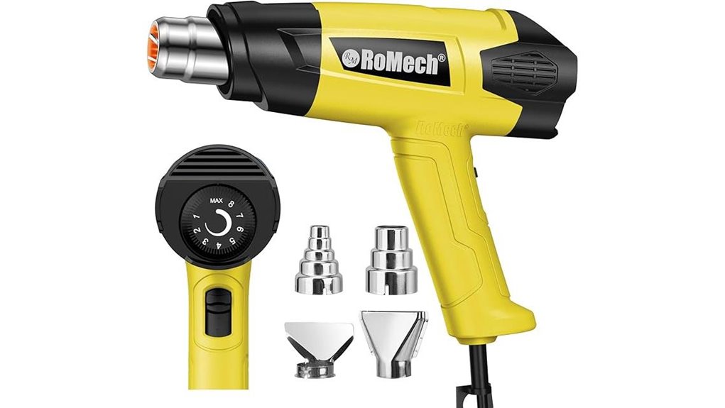 powerful heavy duty heat gun