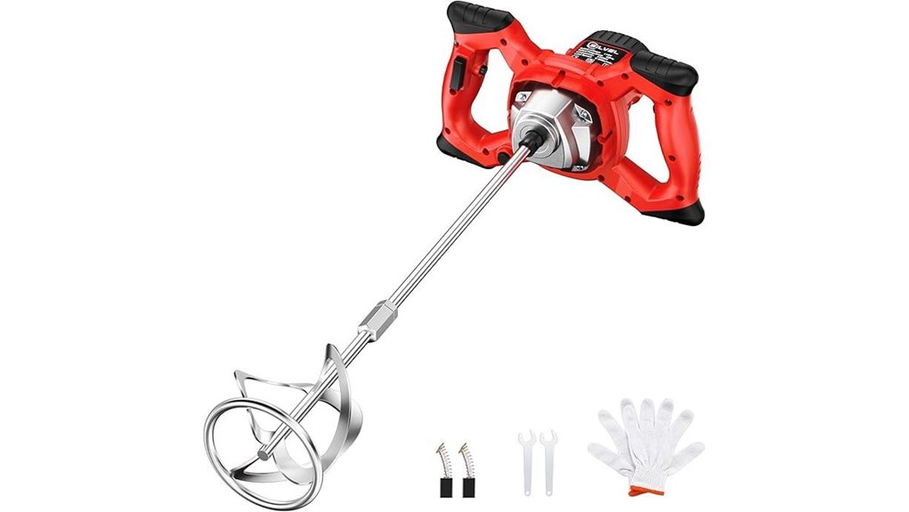 powerful portable cement mixer