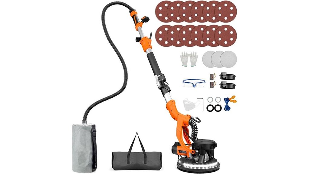 powerful sanding tool included