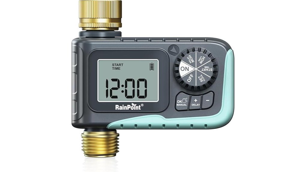 programmable sprinkler timer features