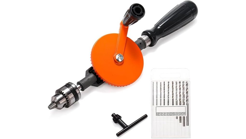 quarter inch manual hand drill