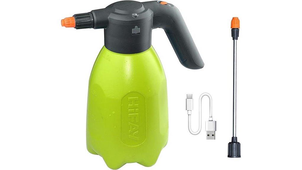 rechargeable automatic plant mister