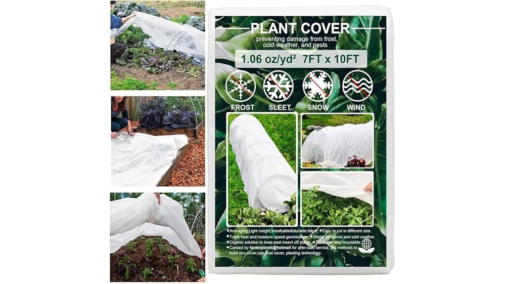 reusable winter plant blanket