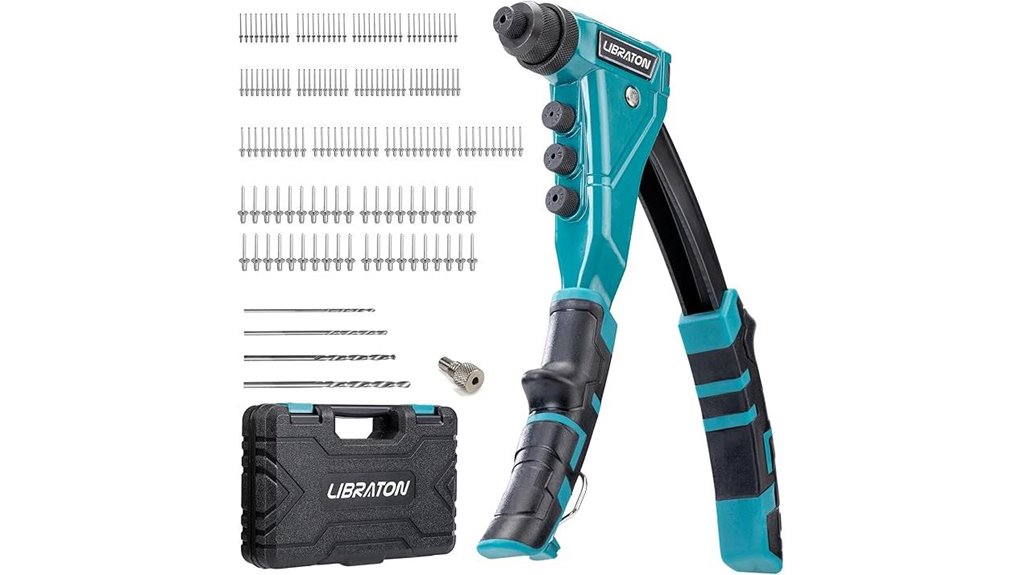 rivet gun with accessories