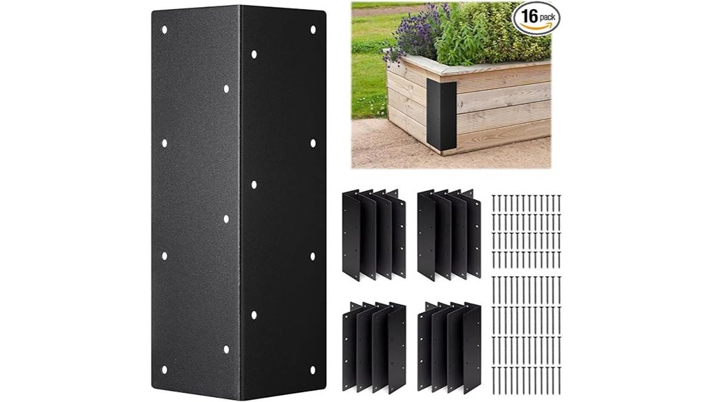 rust resistant garden brackets