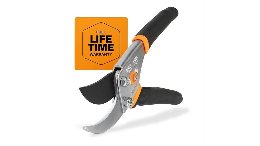 rust resistant pruning shears