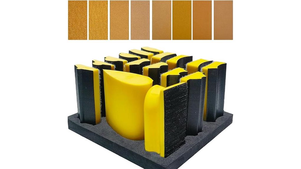 sanding block kit set