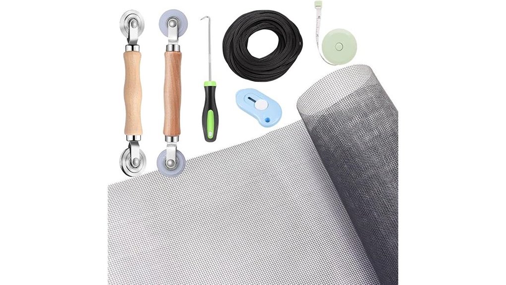 screen door repair supplies