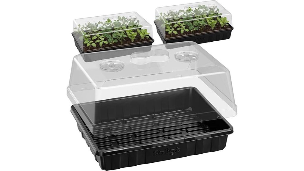 seed starter trays included