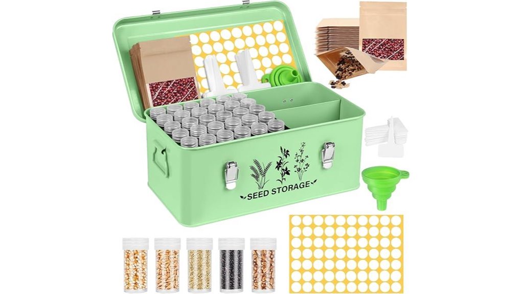 seed storage organizer kit