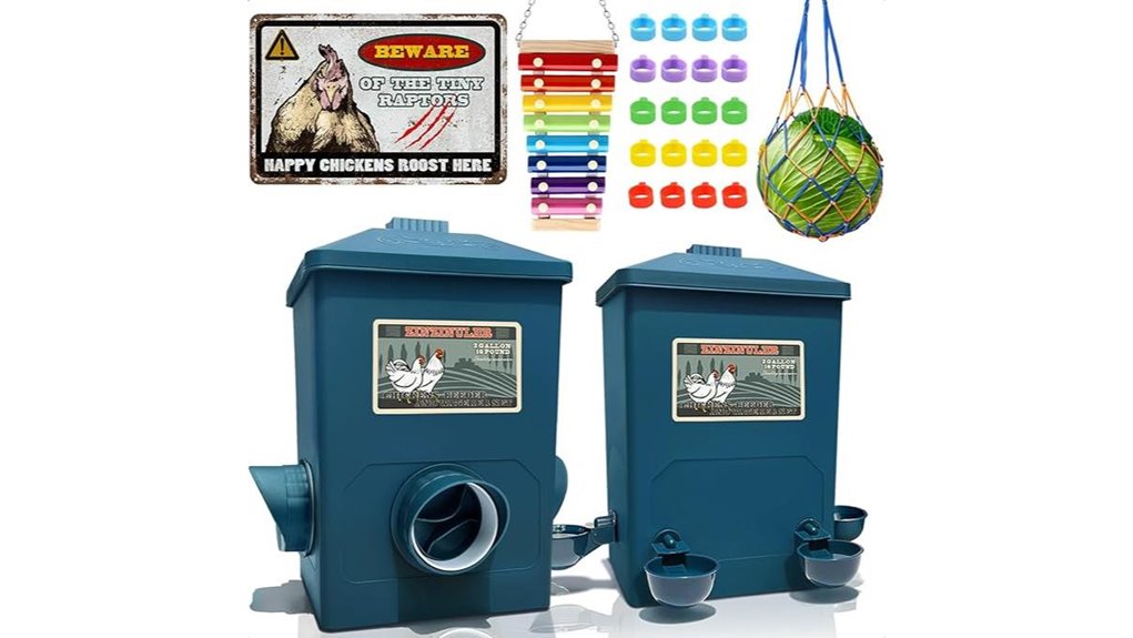 self feeding poultry system